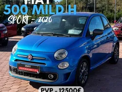 Azul Usado 2020 Fiat 500 Sport Citadino | € 12.500 (Preço justo)