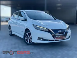 Branco Usado 2019 Nissan Leaf Acenta Citadino | € 12.490 (Bom preço)
