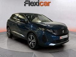 Azul Usado 2021 Peugeot 3008 Allure Monovolume | € 22.980 (Preço justo)