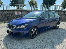 Azul Usado 2019 Peugeot 308 Allure Carrinha | € 16.950 (Preço elevado)
