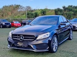Preto Usado 2014 Mercedes C220 AMG line Sedan | € 27.499 (Caro)