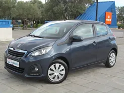 Azul Usado 2018 Peugeot 108 Active Citadino | € 7.990 (Bom preço)