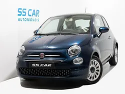 Azul Usado 2021 Fiat 500 Lounge Citadino | € 10.490 (Bom preço)