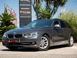 Cinza Usado 2017 BMW 320 Luxury Line Carrinha | € 17.900 (Preço elevado)