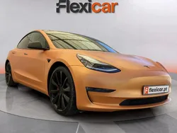 Laranja Usado 2019 Tesla Model 3 Performance Sedan | € 25.990 (Bom preço)