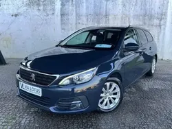 Preto Usado 2019 Peugeot 308 Active Carrinha | € 11.900 (Preço justo)