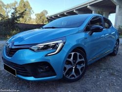 Azul Usado 2020 Renault Clio V Intens | € 13.950 (Preço justo)