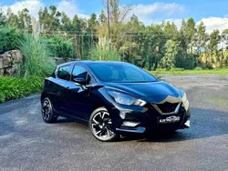 Preto Usado 2022 Nissan Micra Acenta Citadino | € 14.900 (Bom preço)