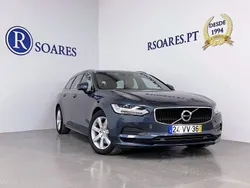Azul Usado 2018 Volvo V90 Momentum Carrinha | € 27.500 (Preço justo)