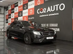 Preto Usado 2019 Mercedes E220 AMG line Carrinha | € 37.900 (Preço justo)