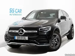Preto Usado 2020 Mercedes GLC300e Coupé | € 47.980 (Bom preço)