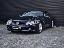 Azul Usado 2002 Mercedes SL500 Cabrios | € 38.000