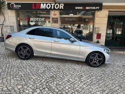 Cinza Usado 2017 Mercedes C200 Avantgarde Sedan | € 19.950 (Bom preço)