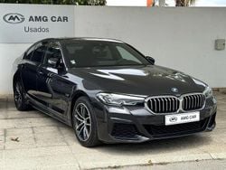 Cinza Usado 2022 BMW 520 Shadowline Sedan | € 44.500