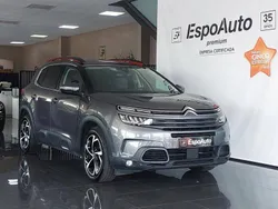 Cinza Usado 2021 Citroën C5 Aircross PureTech SUV | € 20.500 (Preço justo)