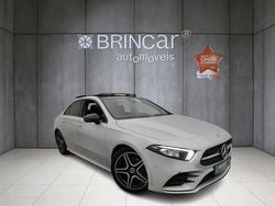 Cinza Usado 2020 Mercedes A180 AMG line | € 29.490 (Preço elevado)