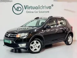 Preto Usado 2016 Dacia Sandero Stepway Citadino | € 10.950 (Bom preço)
