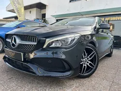 Preto Usado 2018 Mercedes CLA180 Shooting Brake AMG line Carrinha | € 19.950 (Preço justo)