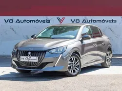 Cinza Usado 2023 Peugeot 208 Allure Citadino | € 19.900 (Preço justo)