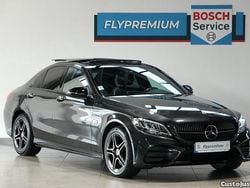 Cinza Usado 2019 Mercedes C300e AMG line Sedan | € 34.990 (Caro)