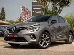 Cinza Usado 2020 Renault Captur Techno SUV | € 19.890 (Preço justo)