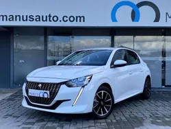 Branco Usado 2021 Peugeot 208 Active Citadino | € 13.490 (Preço justo)