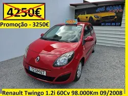 Vermelho Usado 2008 Renault Twingo Citadino | € 3.250 (Super Preço)