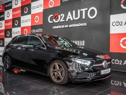 Preto Usado 2021 Mercedes A160 AMG line | € 27.900 (Preço justo)
