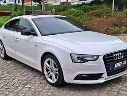 Branco Usado 2013 Audi A5 Sportback S-Line Sedan | € 18.500 (Preço elevado)