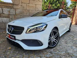 Branco Usado 2016 Mercedes A180 AMG line Sedan | € 22.490 (Caro)