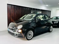 Preto Usado 2015 Fiat 500C Lounge Cabrios | € 9.900 (Preço justo)