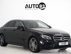 Preto Usado 2018 Mercedes E220 AMG line Sedan | € 24.990 (Preço justo)