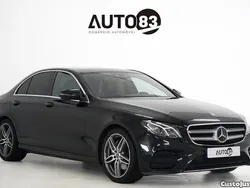 Preto Usado 2018 Mercedes E220 AMG line Sedan | € 24.990 (Bom preço)