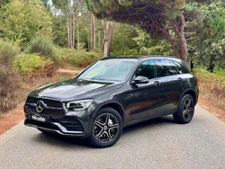 Cinza Usado 2021 Mercedes GLC300 AMG SUV | € 45.990 (Bom preço)