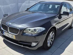Cinzento Usado 2013 BMW 520 Shadowline Sedan | € 14.000