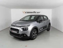 Cinza Usado 2022 Citroën C3 Feel Citadino | € 13.980 (Preço justo)