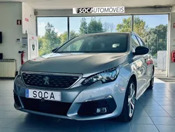 Cinzento Usado 2019 Peugeot 308 GT-line Carrinha | € 14.490 (Bom preço)