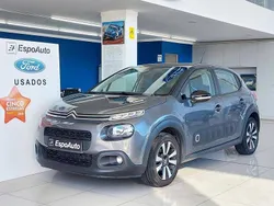 Cinza Usado 2019 Citroën C3 Feel Citadino | € 9.750 (Bom preço)