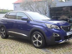 Azul Usado 2020 Peugeot 3008 Allure SUV | € 21.950 (Preço justo)