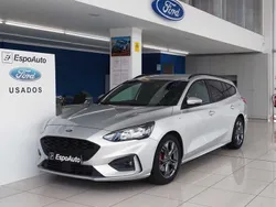Cinzento Usado 2018 Ford Focus ST-Line Carrinha | € 16.750 (Preço justo)