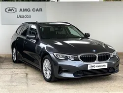 Cinza Usado 2021 BMW 330 Sport Line Carrinha | € 34.500 (Preço justo)