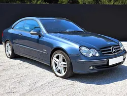 Azul Usado 2002 Mercedes CLK240 Coupé | € 9.750 (Preço justo)