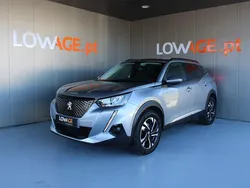 Cinzento Usado 2021 Peugeot 2008 Allure SUV | € 19.850 (Preço justo)