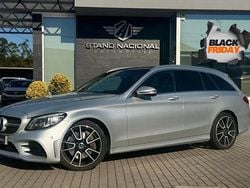 Cinza Usado 2019 Mercedes C300 AMG line Carrinha | € 29.000 (Preço justo)