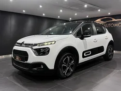 Branco Usado 2022 Citroën C3 PureTech Citadino | € 13.500 (Preço justo)