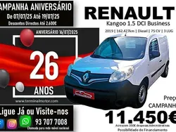 Branco Usado 2019 Renault Kangoo Business Monovolume | € 11.950 (Preço justo)
