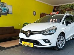 Branco Usado 2018 Renault Clio GrandTour LIMITED Carrinha | € 12.300 (Preço justo)