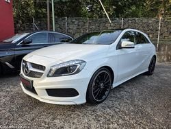 Branco Usado 2015 Mercedes A200 AMG line | € 22.900 (Preço justo)