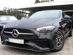 Cinza Usado 2023 Mercedes C300 AMG line Sedan | € 47.750 (Super Preço)