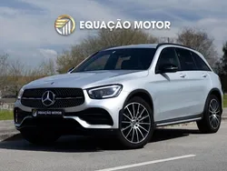 Cinza Usado 2020 Mercedes GLC220 SUV | € 43.400 (Preço justo)